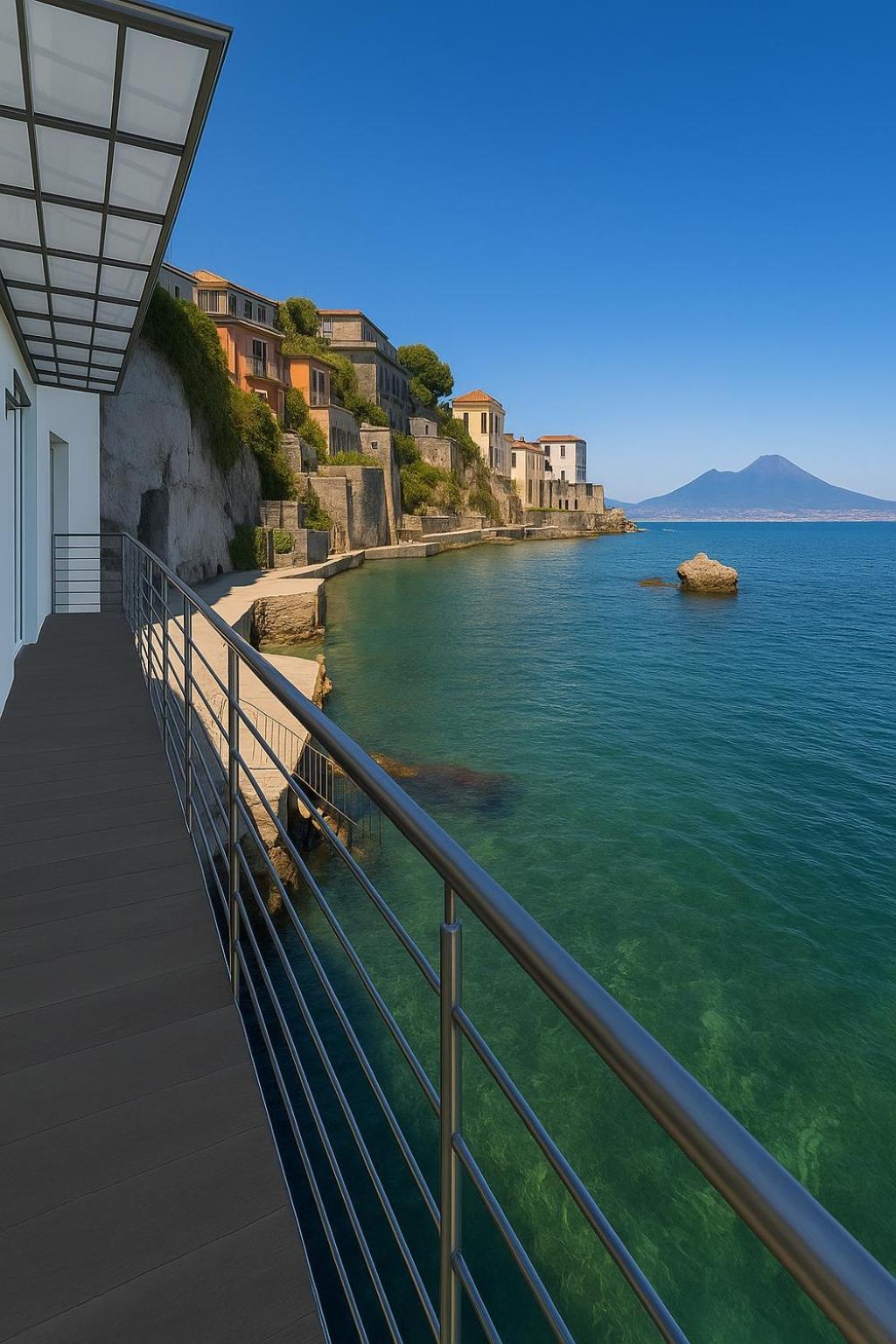 Апартаменты La Casa Sull' Acqua Неаполь Экстерьер фото